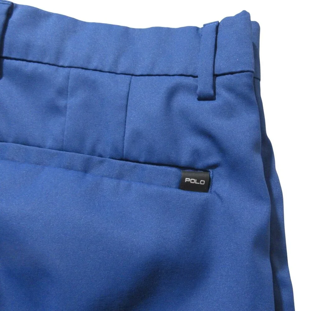 Polo Ralph Lauren Performance Chino‎ Pants 32x30 Blue Stretch Flat Front Golf